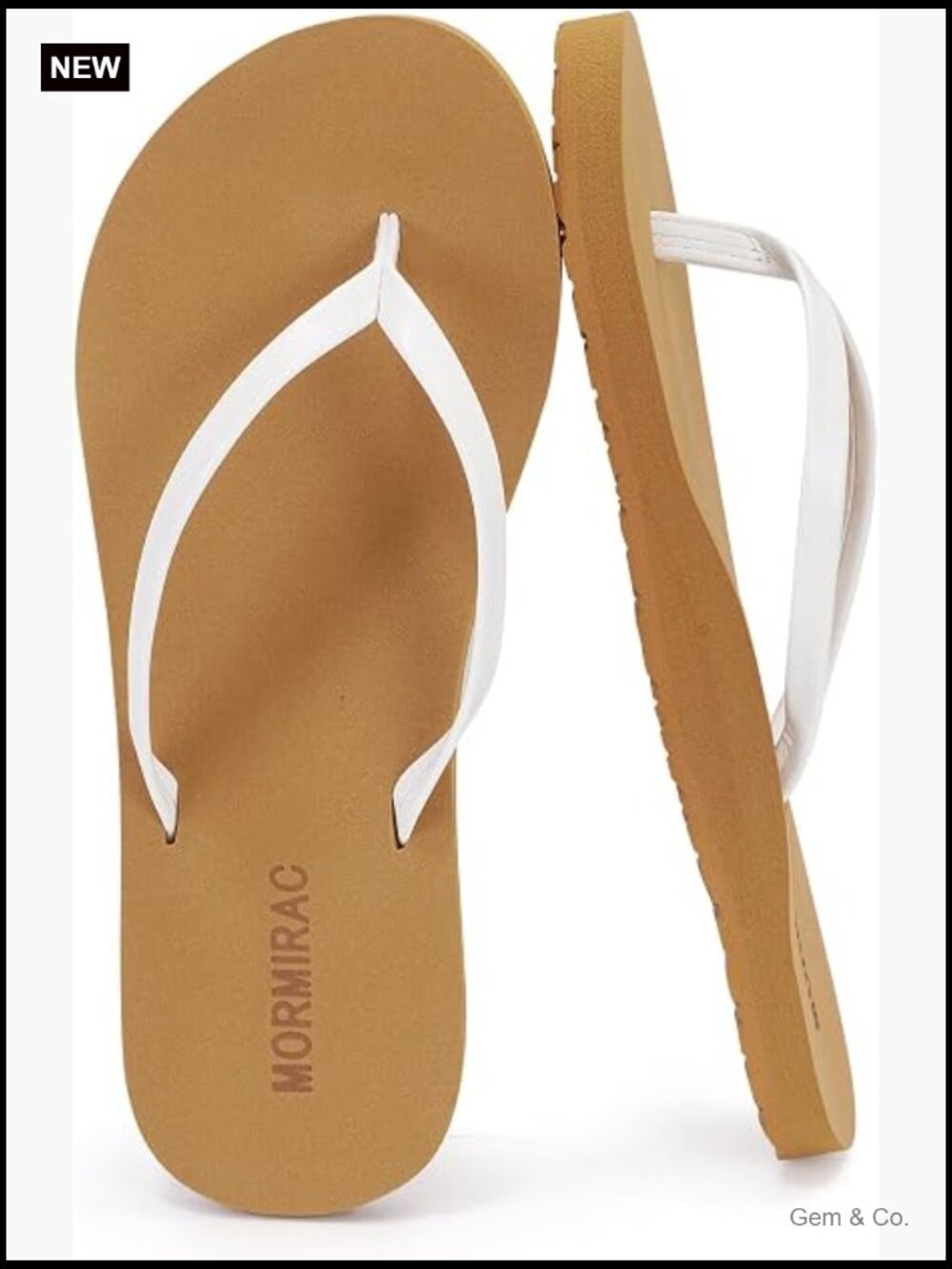 Women's Leather Flip Flops Arch Support Comfort Sandals Summer Beach Thong Slide